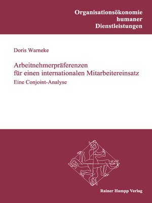 cover image of Arbeitnehmerpräferenzen für einen internationalen Mitarbeitereinsatz